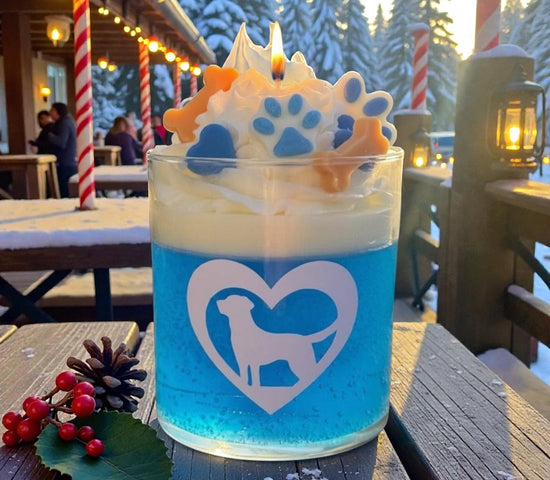 Dog Candle 
