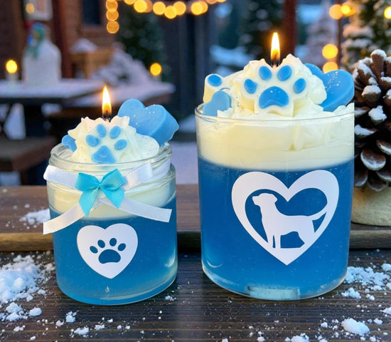 Dog Candle 