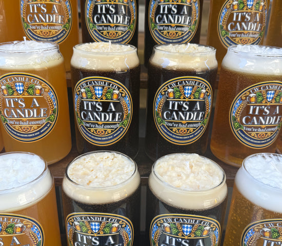 Oktoberfest Gel Beer Candle – 21 oz