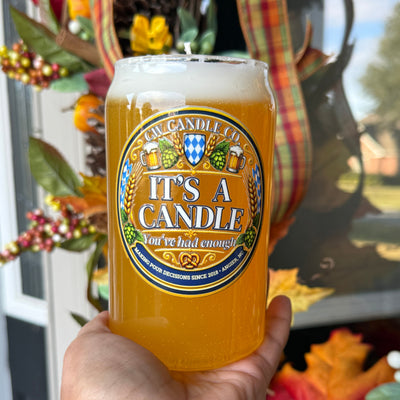 Oktoberfest Gel Beer Candle – 21 oz