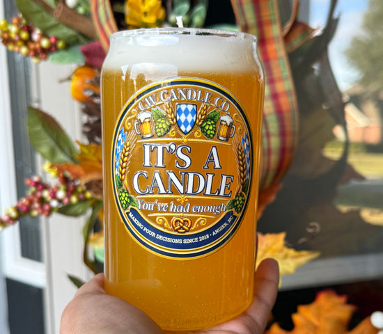 Oktoberfest Gel Beer Candle – 21 oz