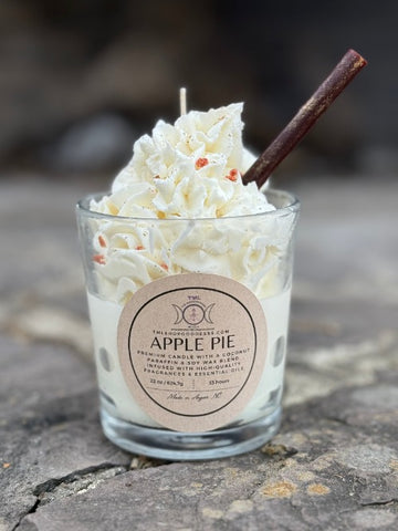Hot Apple Pie Whipped Candle – hand-poured Candles by CW Candle Co.