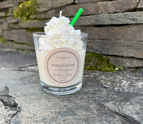 Hazelnut Latte Whipped Candle