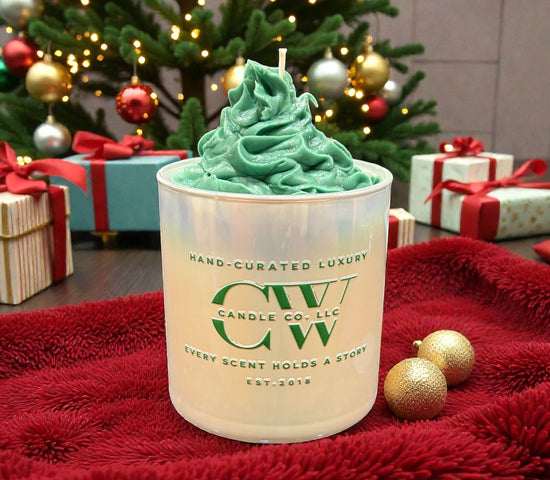Christmas Tree Holiday Candle