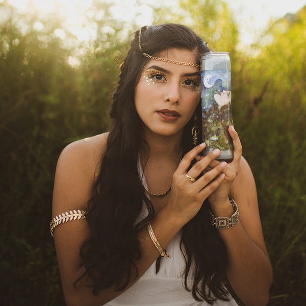  Butterfly Maiden_16oz Sacred_Goddess_Candle made by CW Candle Co. 