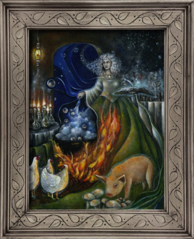 Cerridwen Reproduction on Canvas