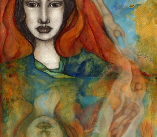 Freyja Reproduction on Canvas