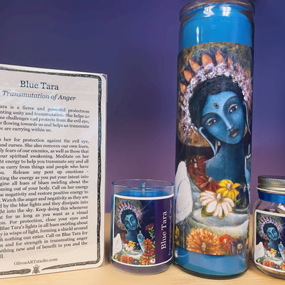 Blue Tara Candle 16oz