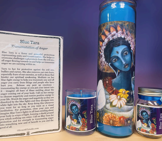 Blue Tara Candle 16oz