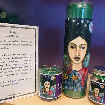 Gaia Goddess Candle 16oz