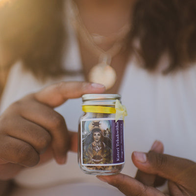 Kateri Tekakwitha Intention Jar