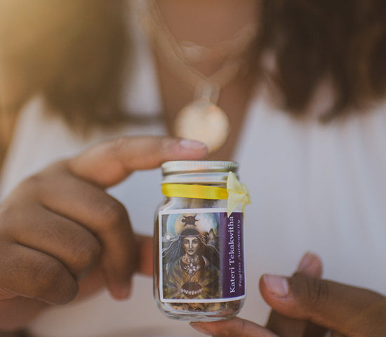 Kateri Tekakwitha Intention Jar