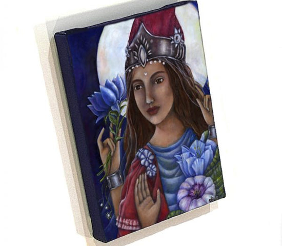 Lakshmi Reproduction on Canvas