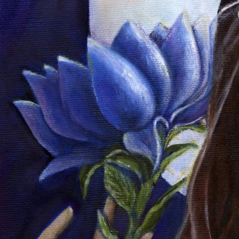 Lakshmi Reproduction on Canvas