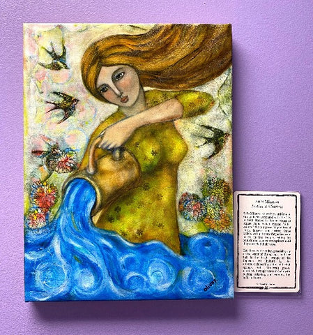 Sulis Minerva Reproduction on Canvas