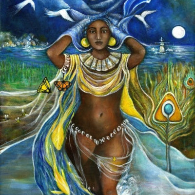 Oshun Reproduction on Canvas