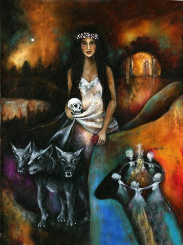 Persephone Reproduction on Canvas