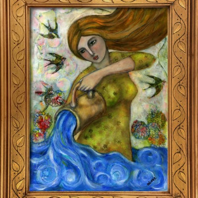 Sulis Minerva Reproduction on Canvas