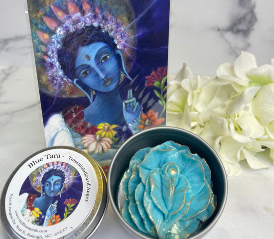 Blue Tara Vulva Soap