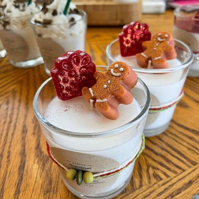 Gingerbread Candle