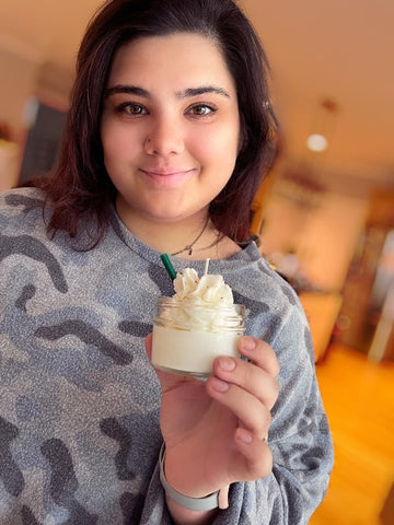 Mini Holiday Whipped Candle- Bundle of 4