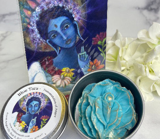 Blue Tara Vulva Soap